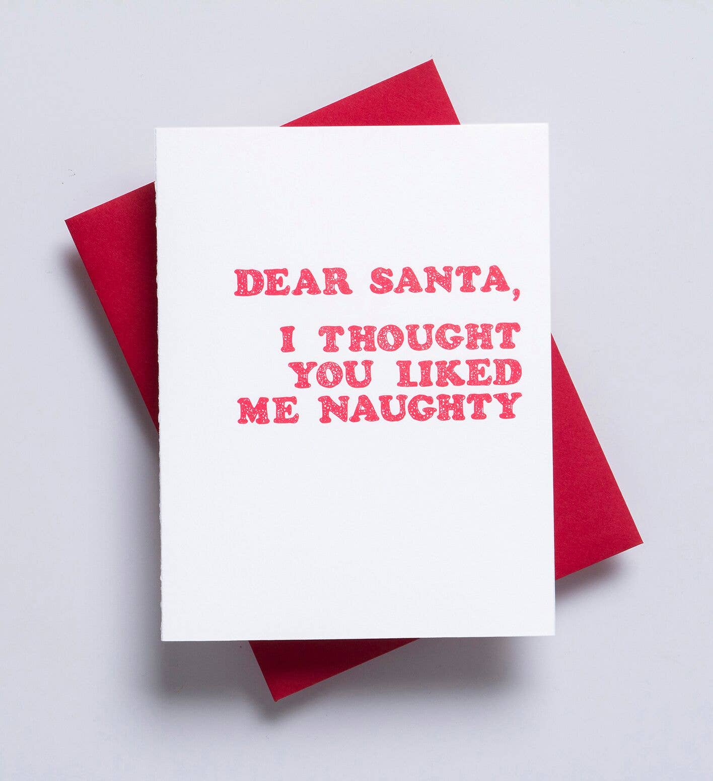 Dear Santa Card, Christmas greeting card