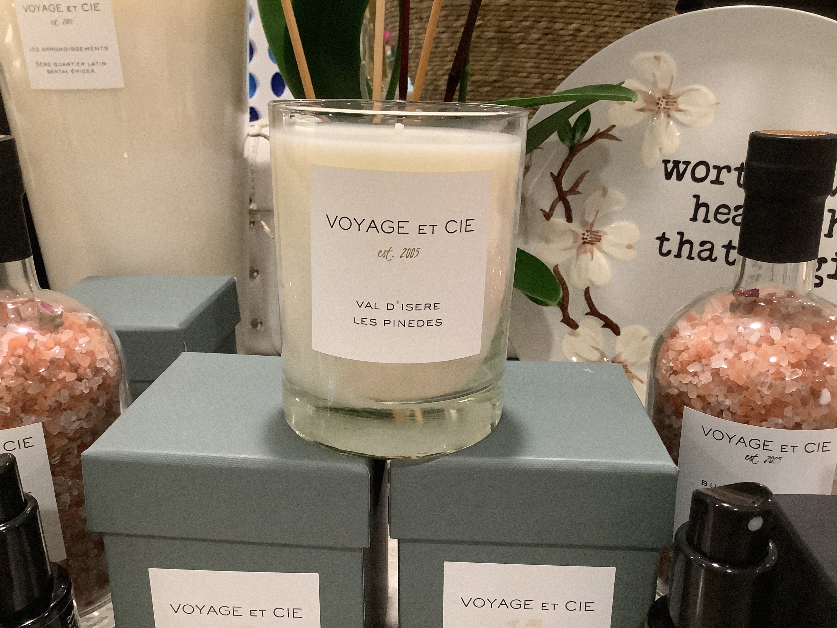 Voyage et cie-pine candle