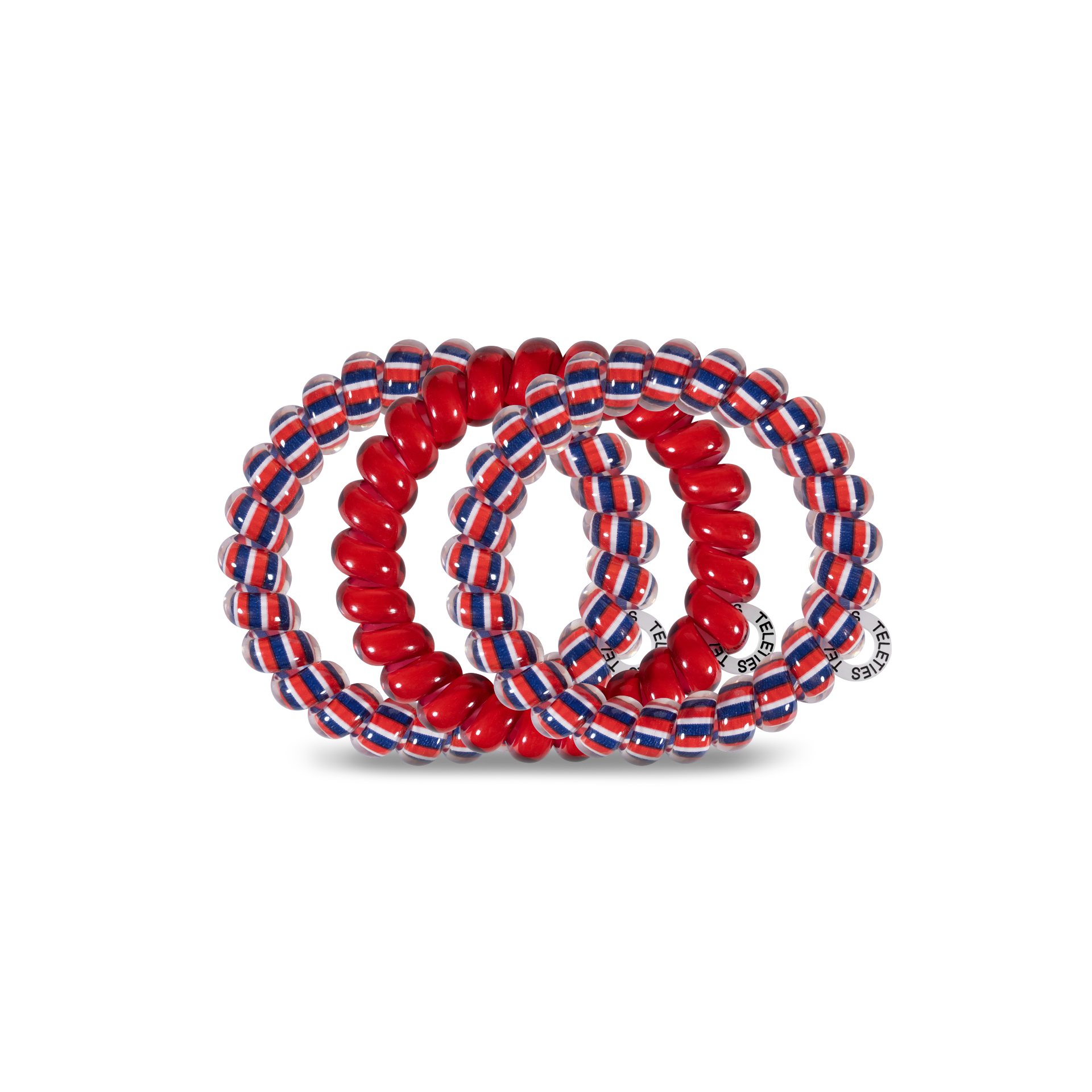 Spiral Hair Coils | Large | Univ. of Mississippi Hair Ties