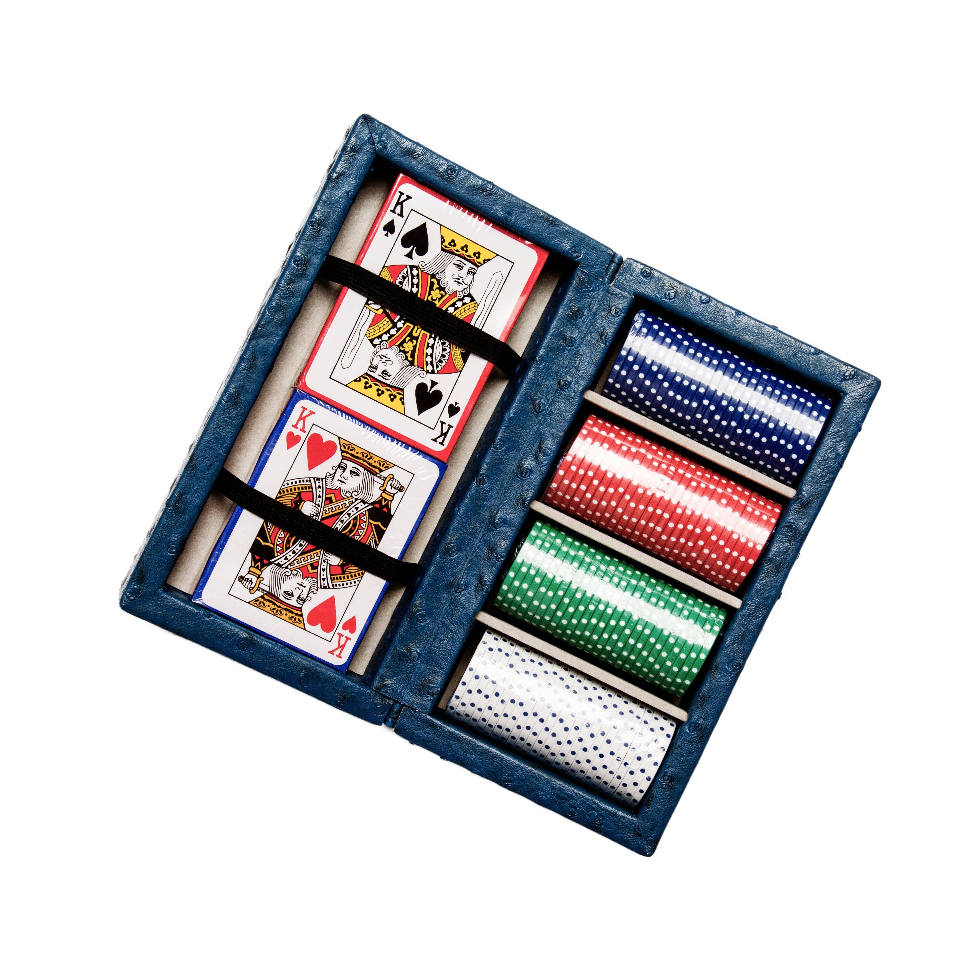 Ostrich-Style Poker Set