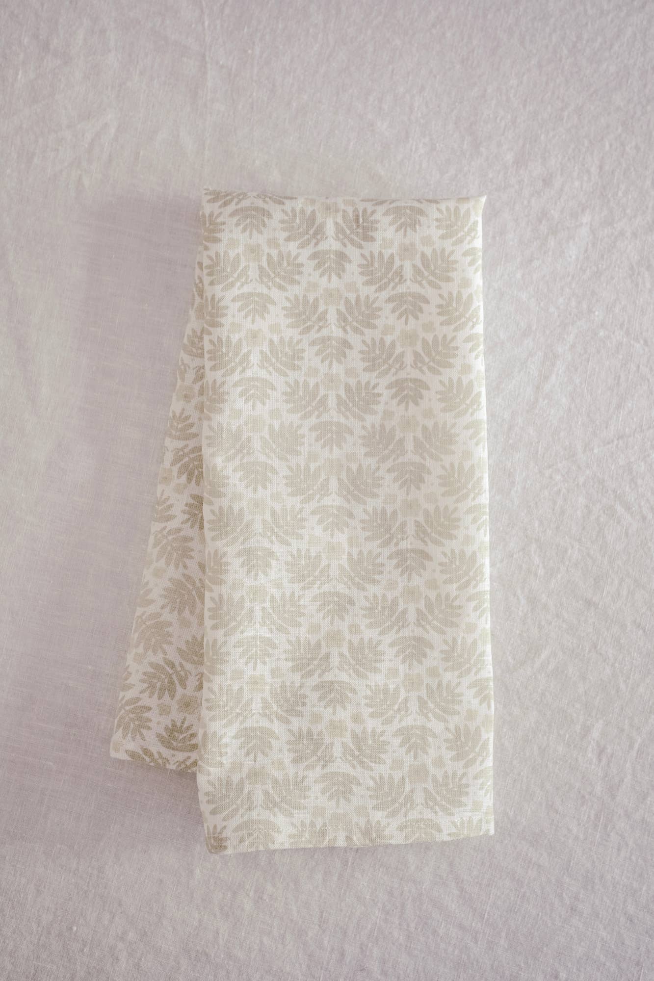 Tea Towel - Royal Palm in Neutral